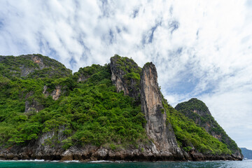 Beautiful view of Phi Phi island at Krabi Thailand.