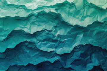 Obraz premium Teal green blue grainy color gradient background with soft transitions