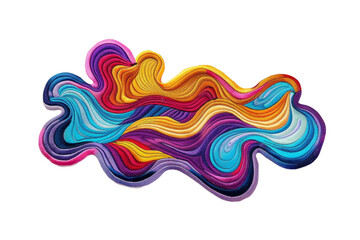 Vibrant abstract art design with swirling colors and dynamic patterns, perfect for modern decor, digital backgrounds, and creative projects.