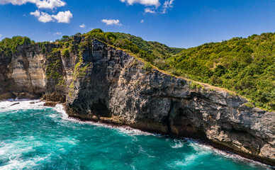Korawa Beach on Nusa Penida Island, Indonesia