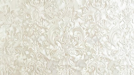 white pattern wallpaper