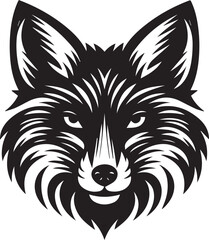 fox head vector
