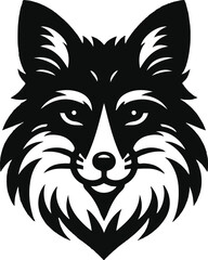 fox head vector
