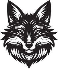 fox head vector