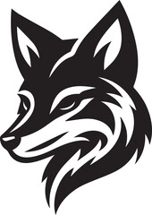 fox head vector