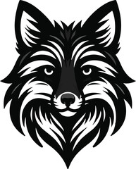 fox head vector