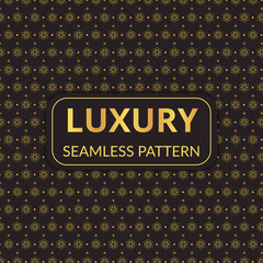 Golden pattern seamless