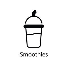 Smoothies vector icon