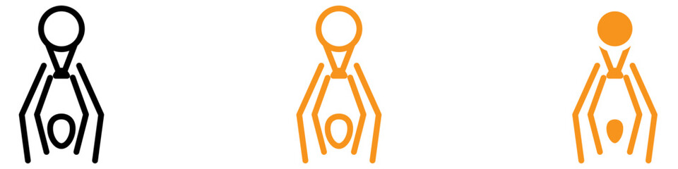 Victory Icon, Perfect for Success and Achievement Graphics