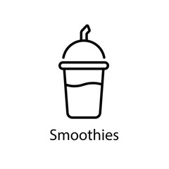 Smoothies vector icon