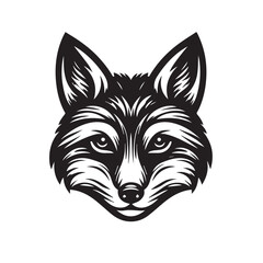 fox head vector