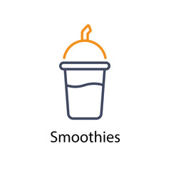 Smoothies vector icon