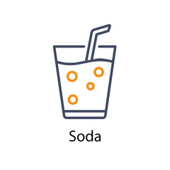 Soda vector icon