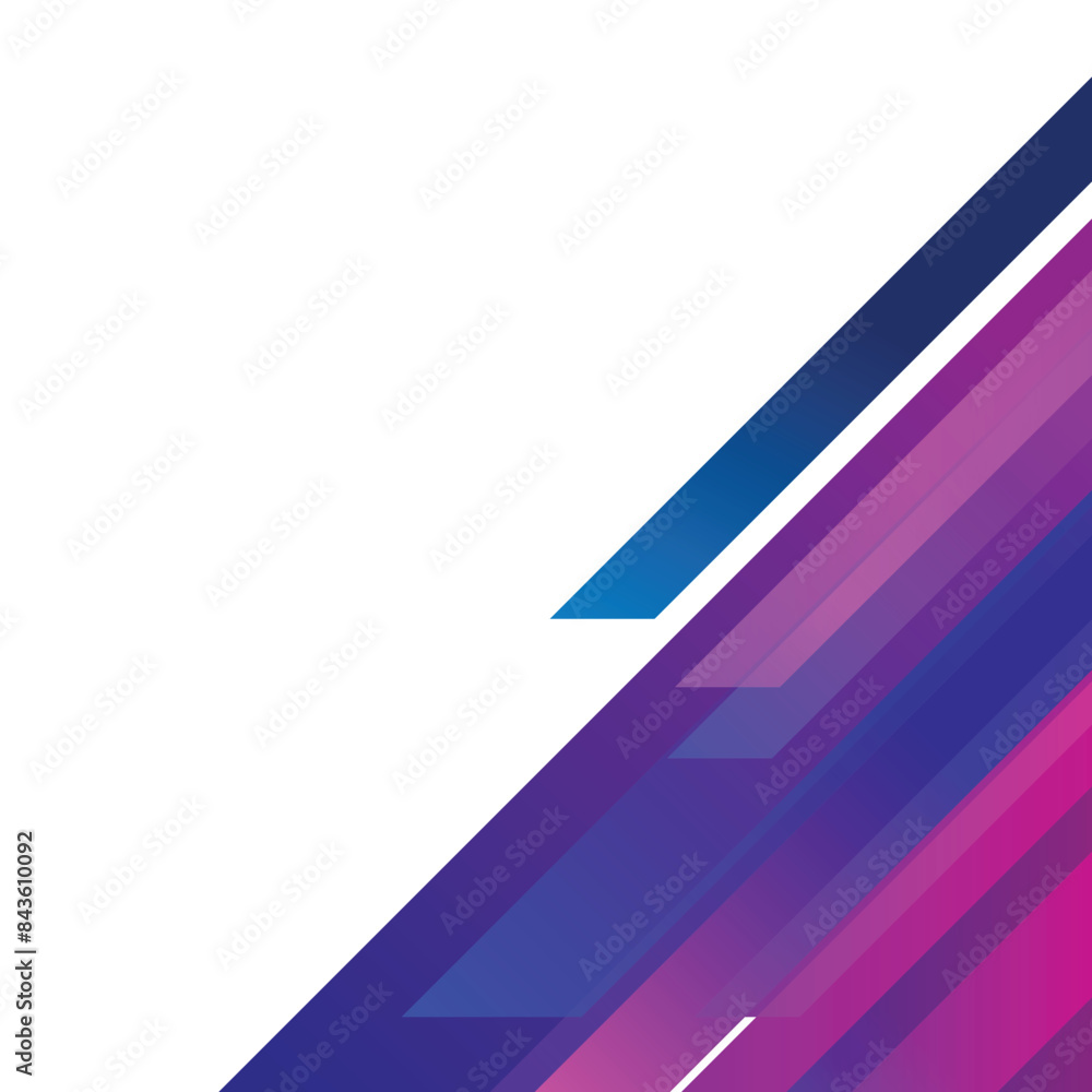 Poster purple abstract geometric element corner border, gradient geometry decoration. geometric corner abst