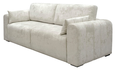 Sofa isolated on white background. Including clipping path