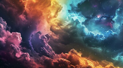 Obraz premium Galaxy Background