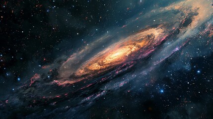 Obraz premium Galaxy Background