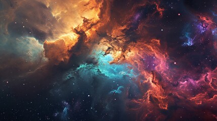 Fototapeta premium Galaxy Background