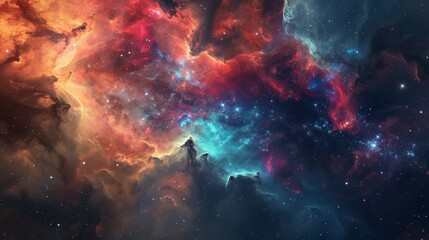 Obraz premium Galaxy Background