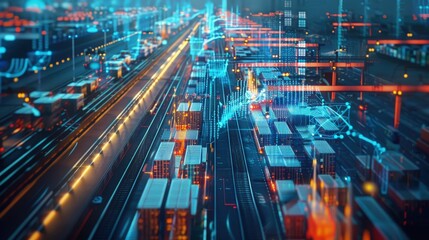 Cross-Border Supply Chain Optimization, delve into the intricacies of multinational corporation operations, showcasing how AI algorithms streamline supply chain logistics across global operations