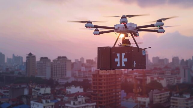 Healthcare Access with Autonomous Delivery Drones, explore the transformative impact of autonomous drones on healthcare delivery, as they navigate through urban and rural landscapes to deliver