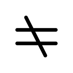 Inequality Icon, Suitable for Social Justice and Equality Themes