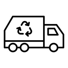 Garbage Truck Icon