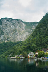 Fototapeta premium lake and mountains