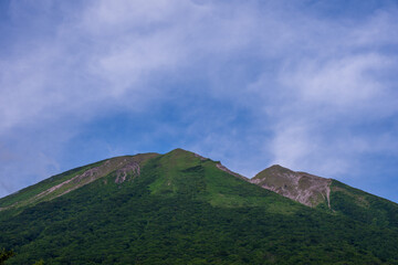 日本の鳥取県の大山の美しい風景