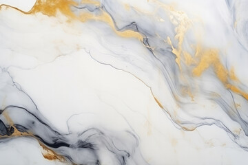 Obraz premium Processed collage of white and gold marble texture. Background for banner, backdrop or texture