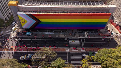 São Paulo, Brazil - June 2, 2024 - This weekend, the 28th edition, the São Paulo LGBT+ Pride...