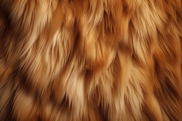 Fototapeta premium Processed collage of fluffy animal fur surface texture. Background for banner, backdrop or texture