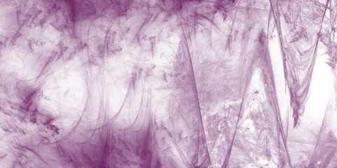 Fototapeta premium Abstract light purple and lilac watercolor background for your design. Double exposure of cloud and sky of paper texture. Bright soft purple watercolor brush drawn background. Violet bokeh. 