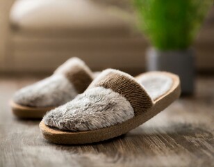 Ciepłe domowe papcie