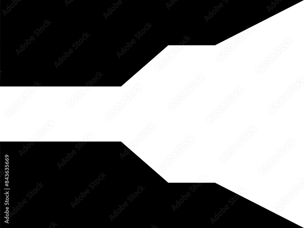 Poster vector striped background with a transition from black to white. black and white pattern of broken l
