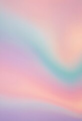 Obraz premium Fluid pastel colors creating a dreamy effect.