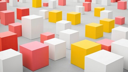 Obraz premium shapes, Generative AI, 