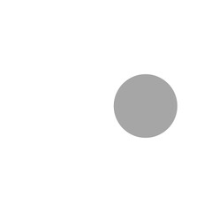 Modern UI Button Icon. A highly detailed and realistic 3D rendering of a modern UI button icon, with a sleek and minimalistic design, soft shadows