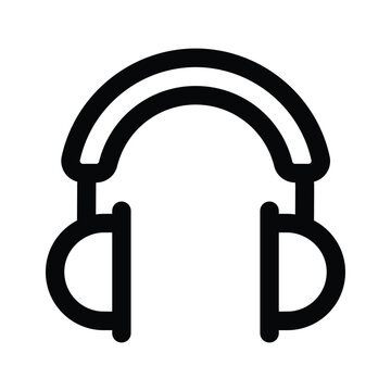 recommend clip art: Headphone icon design, listening audio gadge