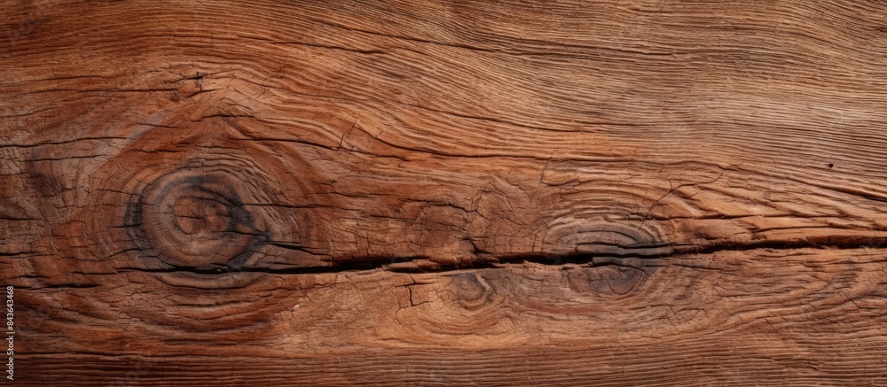 Poster an ancient rustic wooden surface displaying a natural pattern perfect for use as a copy space image