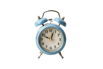 Vintage Blue Alarm Clock