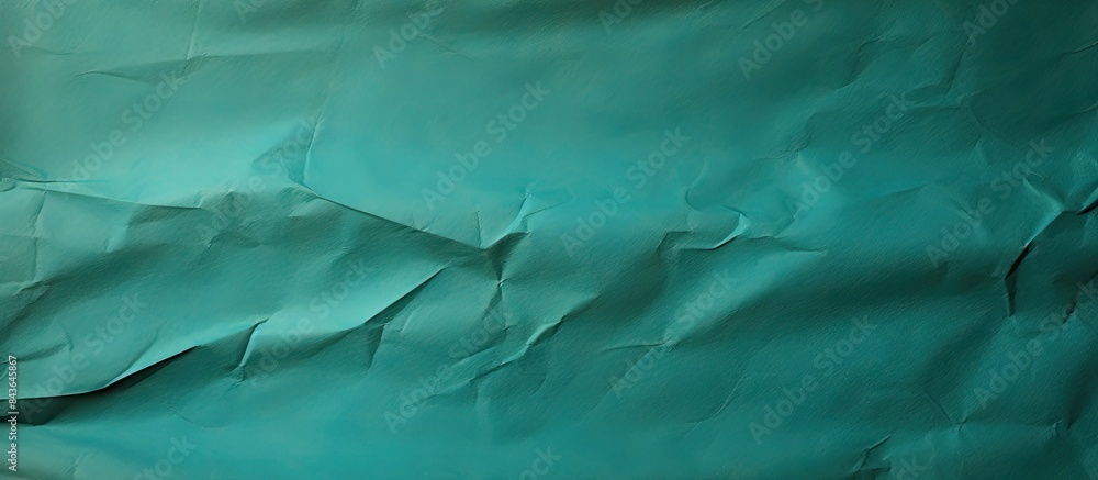 Poster abstract color background with green kraft paper providing ample copy space for design elements or t
