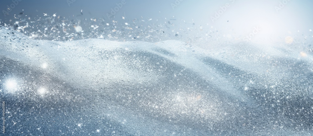 Aufkleber a sparkling silver background with a textured glittering surface perfect for copy space image