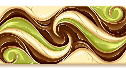 a modern iron texture, lighting, gradient, beige, neon green, realistic 