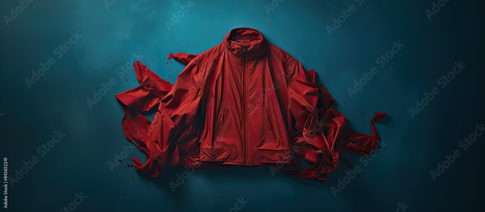 Poster the clothing texture creates an intriguing background for the cycle shape frame allowing for plenty 