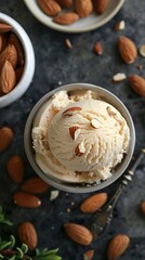 Fototapeta premium Sweet Treat in a Grey Pot Generative AI