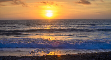 Sunset over Mediterranean Sea, Cyprus 1