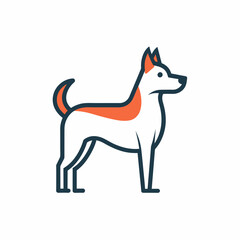 Dog logo vector icon