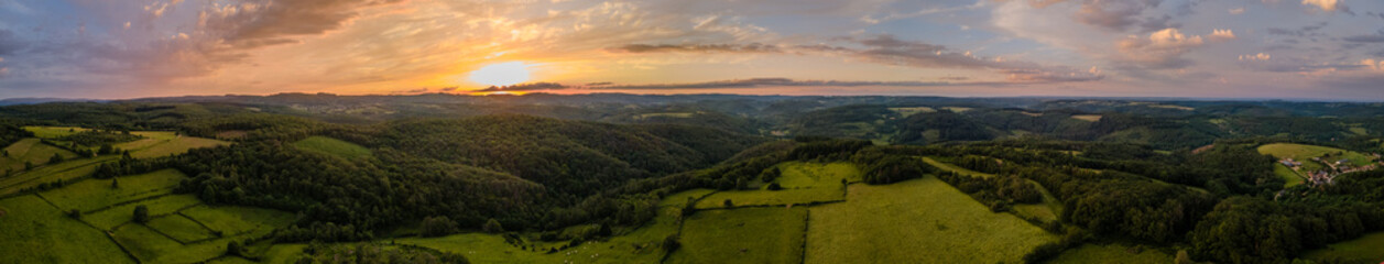 Obraz premium Naturpark Morvan in Frankreich