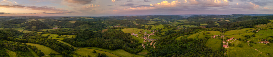 Obraz premium Naturpark Morvan in Frankreich